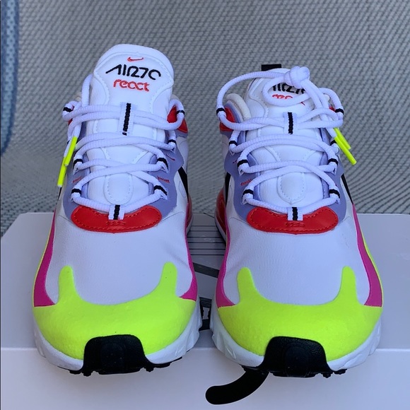 NIKE W AIR MAX 270 REACT white/light thistle-black - Picture 8 of 16